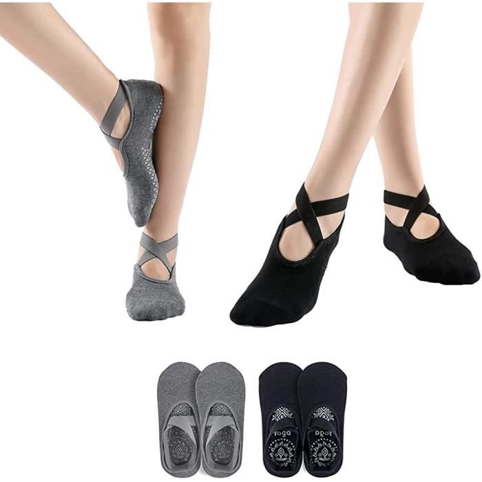 Chaussettes de yoga best sale et pilates femme