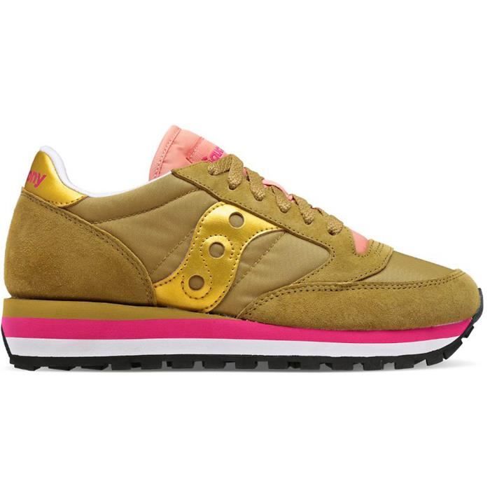 Chaussures Saucony Jazz Triple pour Femme Vert Textile