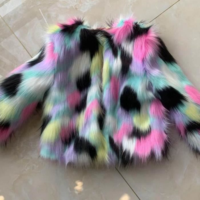 Veste Enfant Patchwork Hippie Funky Threads – Coton épais Avec Fermeture éclair – Taille 4 Ans