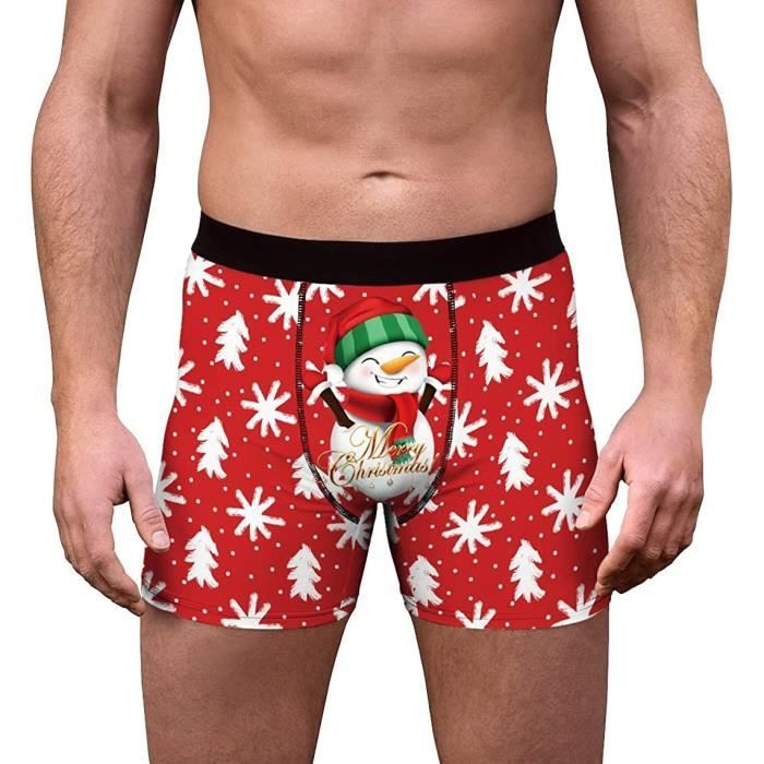 Sous vetement homme noel 2025