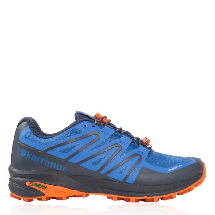 Baskets De Randonnée Karrimor Summit Homme Taille 14 (47 EU) Noir Dynagrip - Occasion Très Bon état