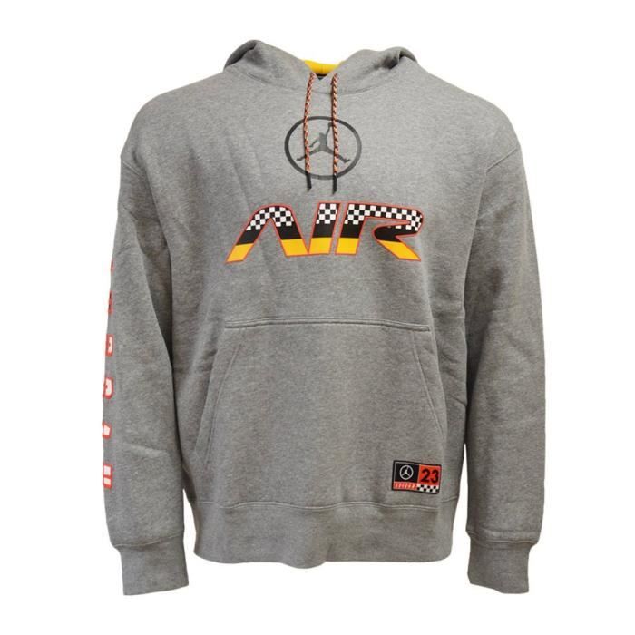 Sweat NIKE Air Jordan Sport Dna Gris Homme Adulte Manches longues Col capuche Gris Cdiscount Pret a Porter