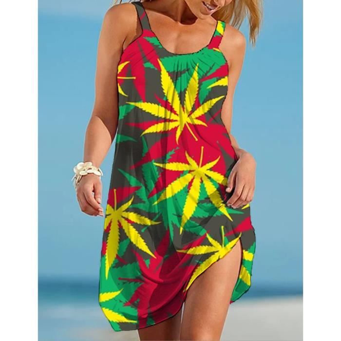 Short Fluide Femme Aoudery - Style Bohème à Volants, Taille Haute, Pour Sport Ou Ville