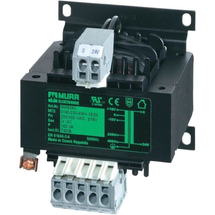 230VAC 112 mA-Montage: PC 1VA BVEI 3022902 transformateur: encapsulée 9 V