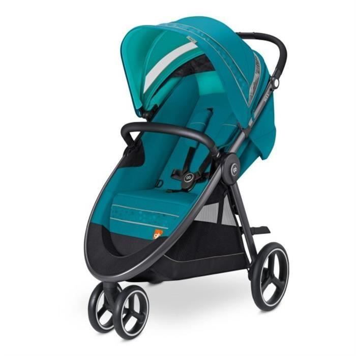 Destockage GB Poussette Citadine Sila 3 Capri Blue 3 Roues