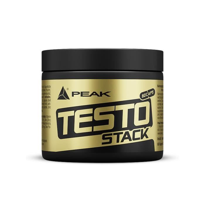 Testo Stack 60 caps Standard Peak Pack Nutrition Sportive