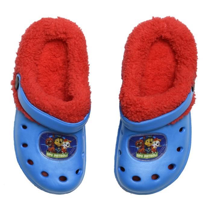 United Labels Paw Patrol träskor, för flickor - Skye barnsandaler mules tofflor trädgårdsskor halkfria lila, 26/27 EU