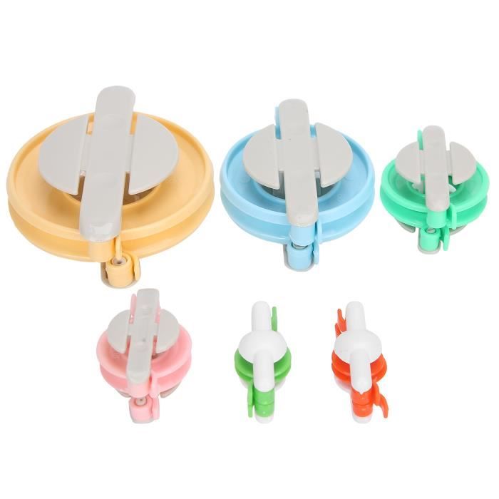 CHE Tricot boule de peluche 6pcs Tisseur de Boule de Peluche Fabricant