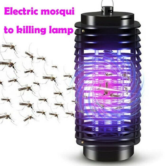 Lampe Anti-insectes UV Rechargeable - Piège à Moustiques, Mouches, Guêpes - NEUVE