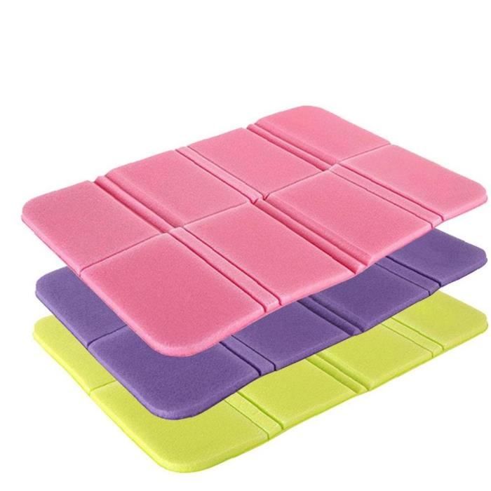 TDCQ – Lot De 2 Tapis De Siège Pliants, étanches, En Mousse Oxford, Compacts Avec Sac