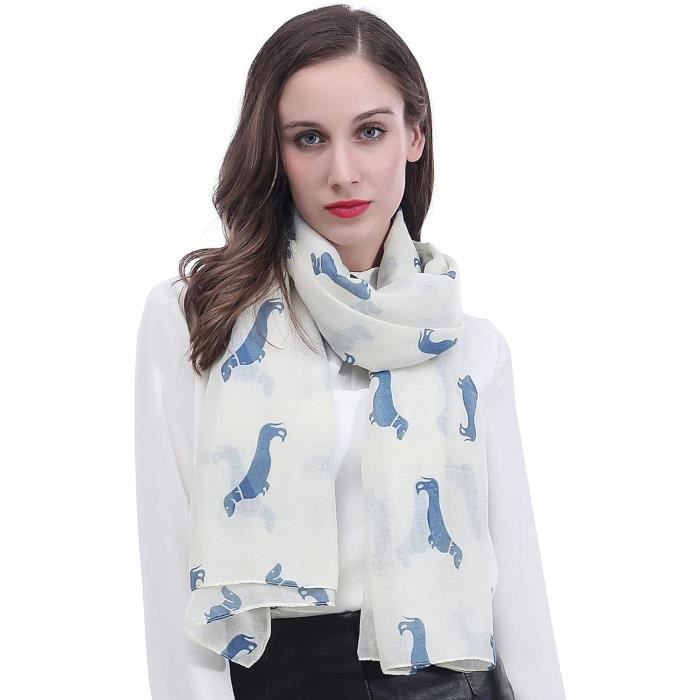 Foulard imprimé chiens main image 0