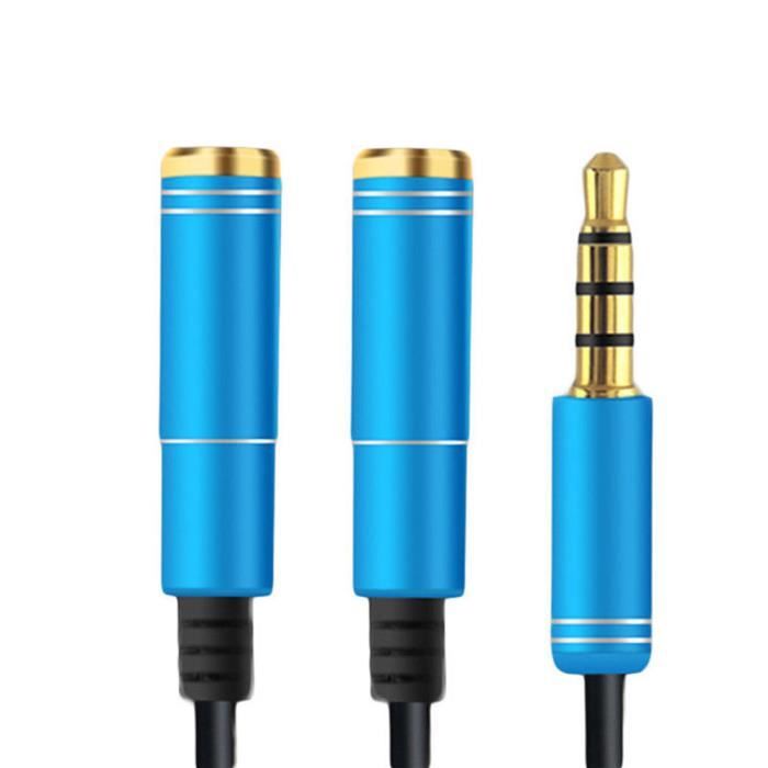 Rallonge Jack 3.5 Mm Stéréo - 3 Mètres, Mâle Vers Femelle - Câble Blindé Pour Casque, Haut-parleurs
