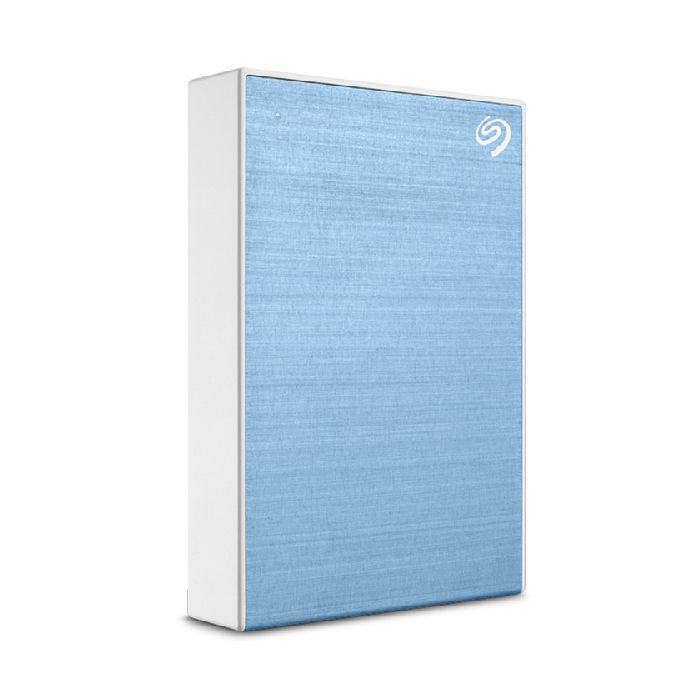 Disque dur externe - SEAGATE - One Touch - 1 To - Protection par mot de passe - Couleur Light Blue