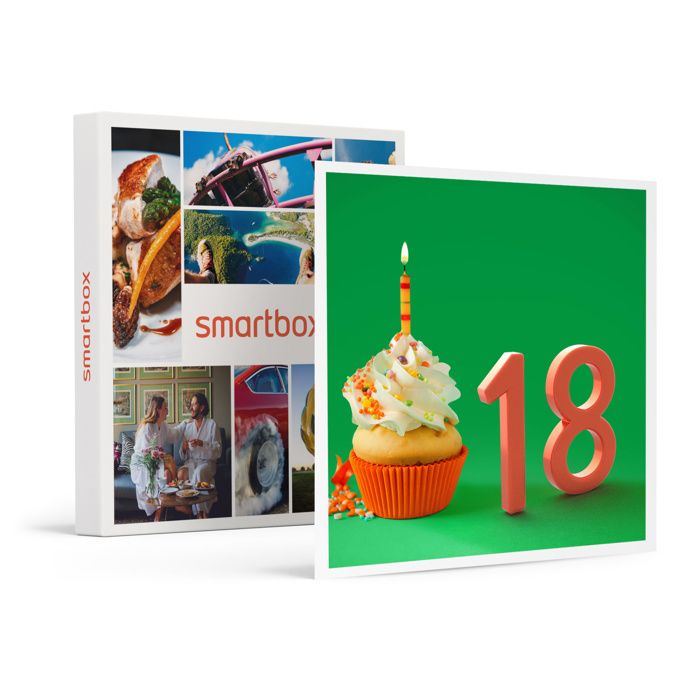 Coffret cadeau Joyeux anniversaire ! 18 ans - Smartbox