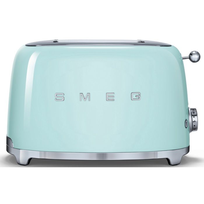 Smeg Grille-pains 2 fentes 950w vert - tsf01pgeu
