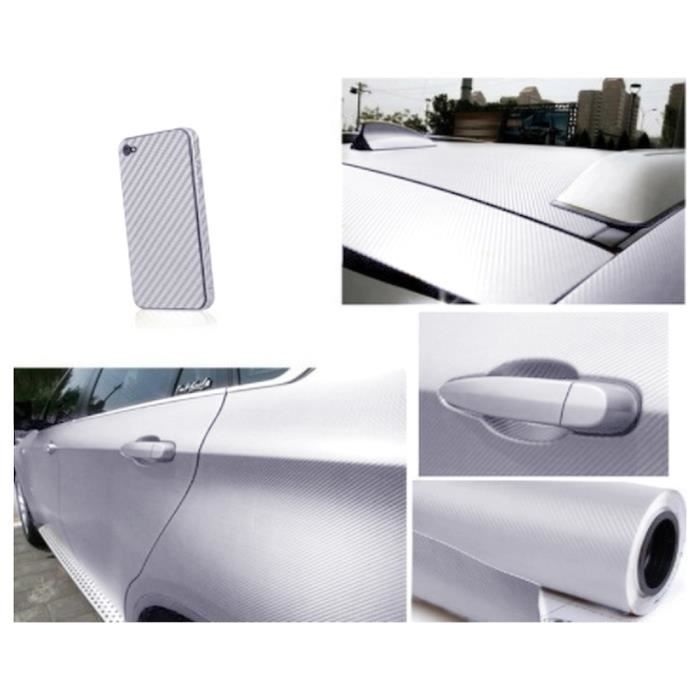 Film Adhésif Transparent,10 Cm X 3M,Carbone Adhésif Pour Voiture Avec 1
