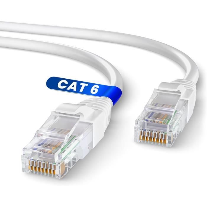 Mr. Tronic Cat7 Ethernet Cable 15m, High Speed LAN Netwerk Cat 7 Ethernet Kabel Voor Snelle Internetverbinding | Rj45 Connector Netwerkkabel, SFTP Kabel Cat7 AWG24 CCA Patchkabel (15 Meter, Zwart