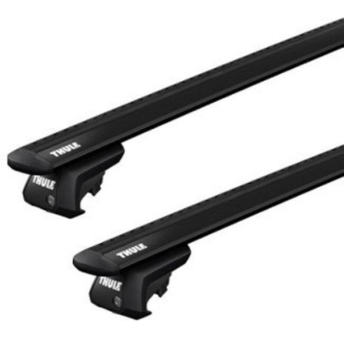 Barres De Toit THULE SquaBar 760 - Acier Carré Revêtu Noir, Longueur 108 Cm, Charge Max 100 Kg (barres Seules) - 2