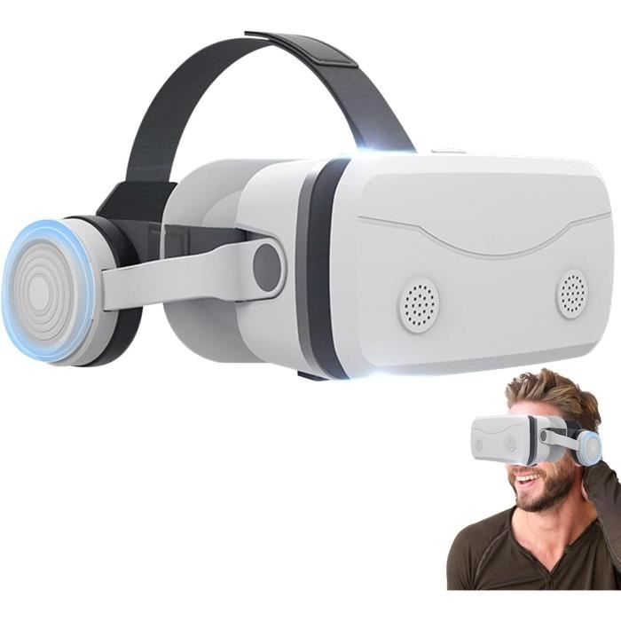 XWP Lunettes Réalité Virtuelle 3D HD - Casque VR Avec Son Surround Et Filtre Lumière Bleue