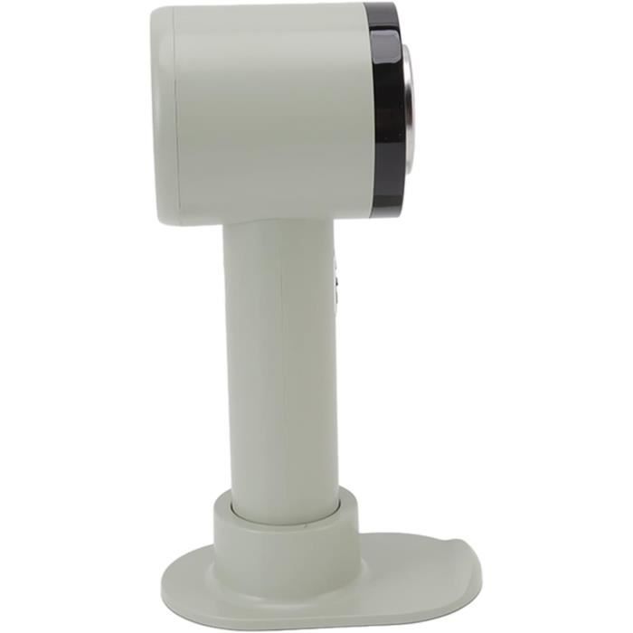 Mini Ventilateur De Cou - Rechargeable USB - 3 Vitesses - Affichage Numérique - Silencieux - Couleurs Disponibles