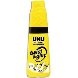 UHU Tube de colle twist and glue avec solvant, …