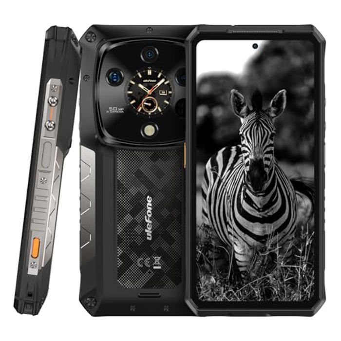 Smartphone Ulefone Armor 28 Ultra - 16 Go RAM - 1 To Stockage - Écran AMOLED 678 - Vision nocturne