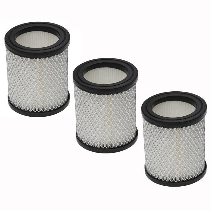 Vhbw 3x filtre compatible avec Grafner 20 L - A 17307 / 17534, GK10542 aspirateur de cendres - Filtre HEPA contre les allergies