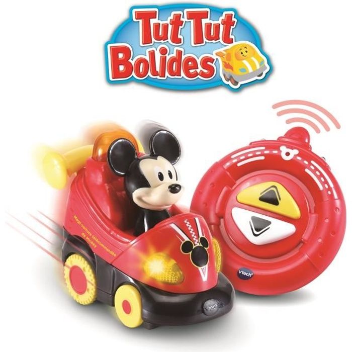 VTECH - Tut Tut Bolides - La Magi-Voiture Télécommandée de Mickey