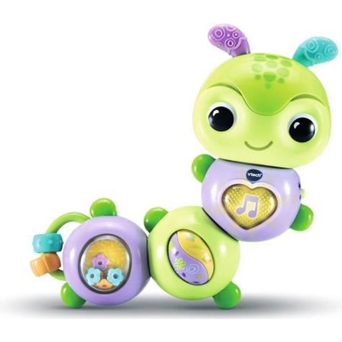 Jeu d'éveil VTECH BABY - Myrtille Twist Chenille - 6-24 mois - Postures amusantes