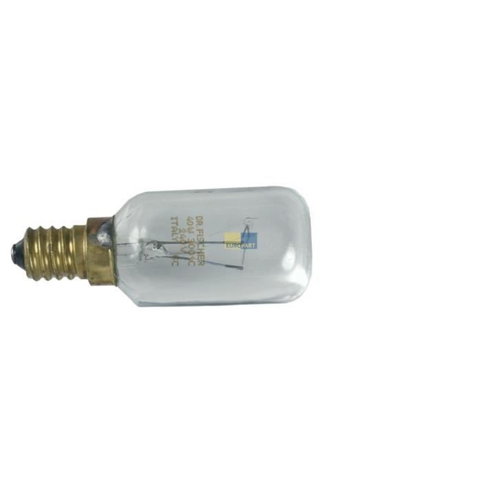WHIRLPOOL - LAMPE DE FOUR T29 40W E14 300°C - 484000000978: Gros électroménager WHIRLPOOL - LAMPE DE FOUR T29 40W E14 300°C - 484000000978: Gros électroménager