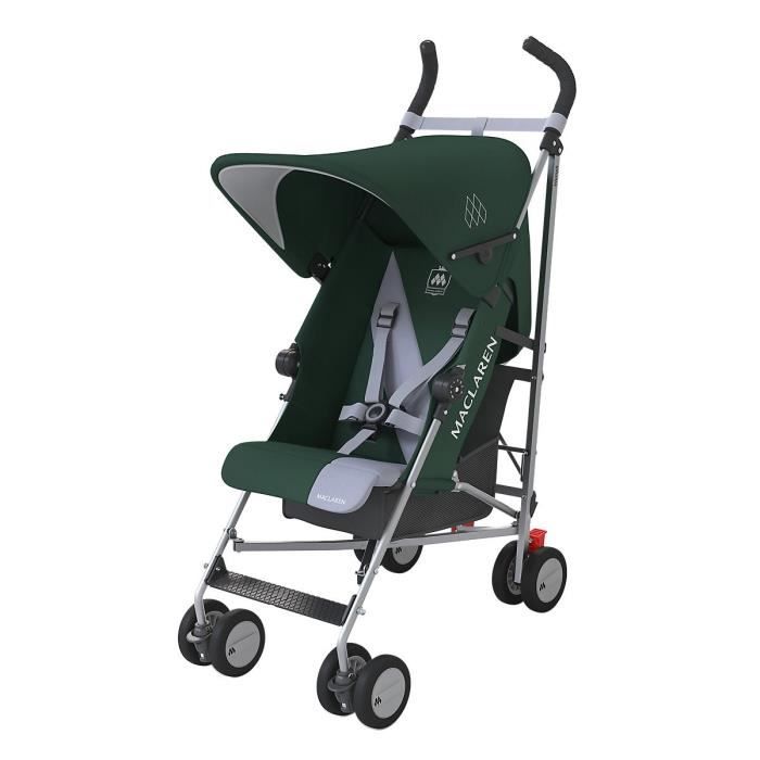 MACLAREN Poussette canne Triumph Highland Green/Grey Dawn 2016 - Cdiscount  Puériculture & Eveil bébé