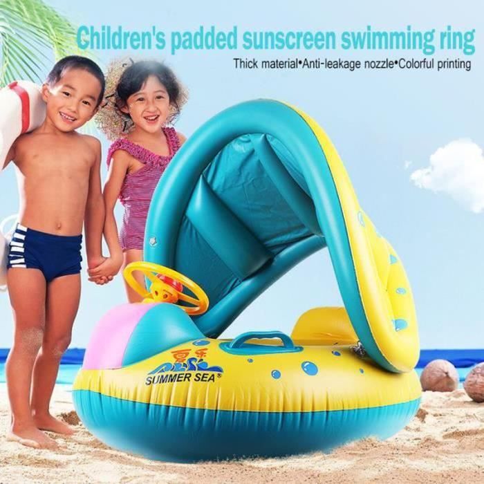 Nouveau pare-soleil pour bébé bébé Float siège de voiture Flamingo