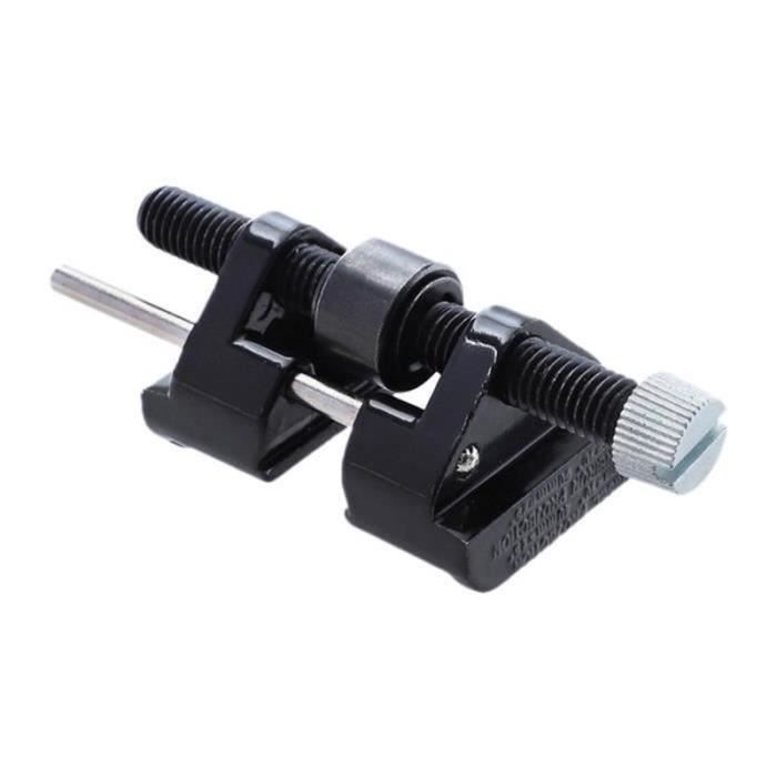 Guide D'Affûtage Réglable Autocentrant En Métal - Pour Ciseaux, Couteaux, Lames, Fers à Bois - Compatible Avec Pierres à Aiguiser, Support Jusqu'à 77 Mm