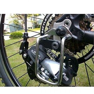 Lot De 2 Protections De Dérailleur Arrière Pour Vélo Pliable – Modification Vélo, Acier Solide