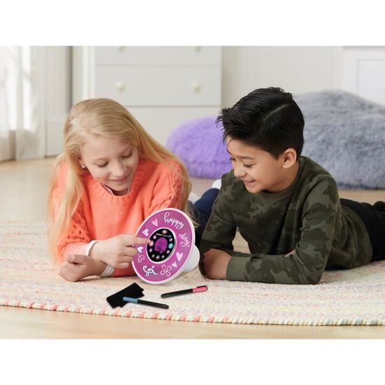 VTECH - Kidi Smart Glow Art - Enceinte et Réveil Rose - Cdiscount Jeux -  Jouets