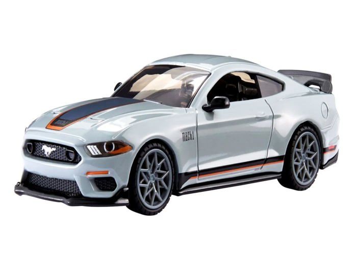 Maisto Ford Mustang GT 2015 – Miniature 1/18 Métal Avec Socle, âge 14+