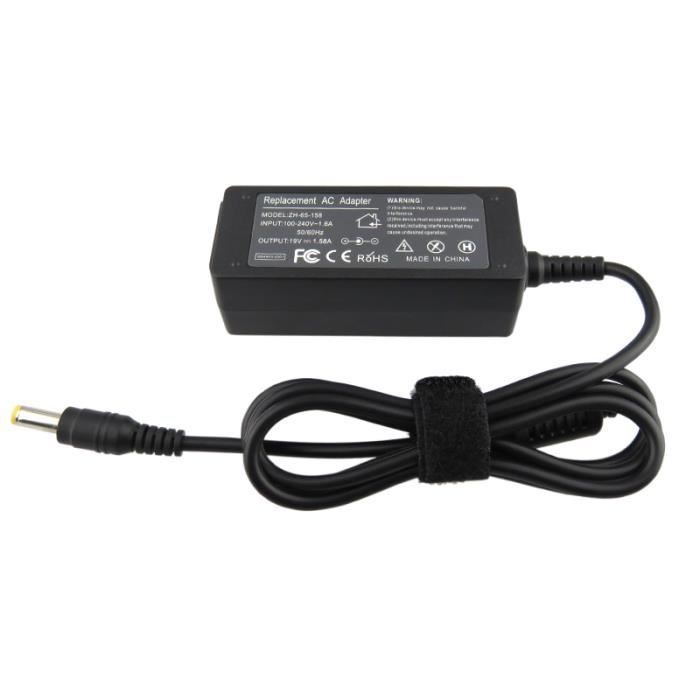 thumbnail image 2 of LYT 30W AC Adapter Charger – Replacement For Acer Aspire One PA-1300-04, PA130004, ZG5, ZG-5 Series – 3-Year Warranty 2 of 5