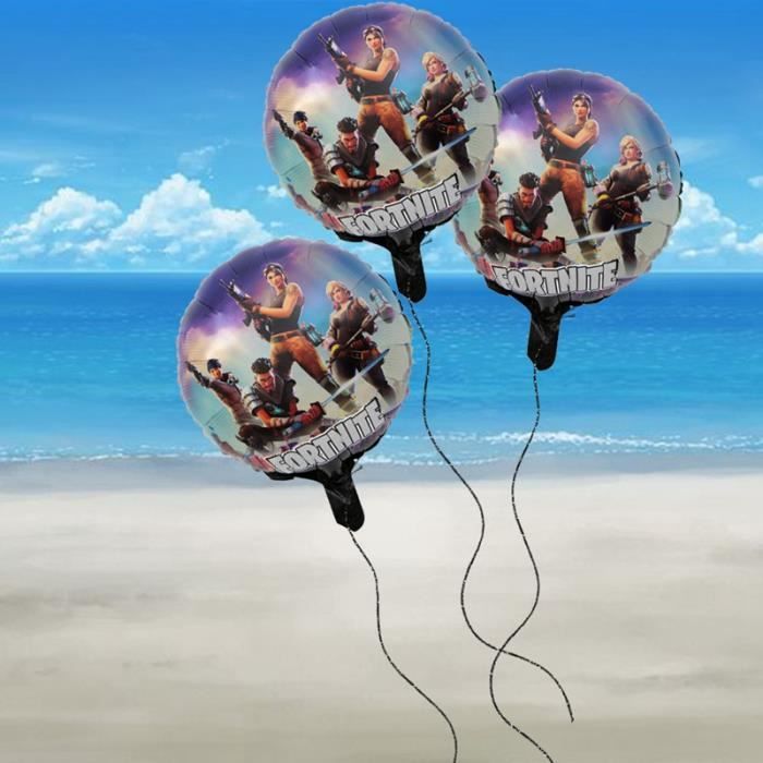Nouveau ballon gonflable en latex Fortnite 18 pouces décorations joyeux anniversaire  ballons Fortnite ballons jouets pour enfants 18 - Cdiscount Maison