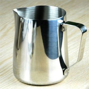 Pot à Lait En Acier Inoxydable 600 Ml - Pour Café, Service à Table, Compatible Mousseurs - Bec Verseur Anti-goutte, Lavable Au Lave-vaisselle
