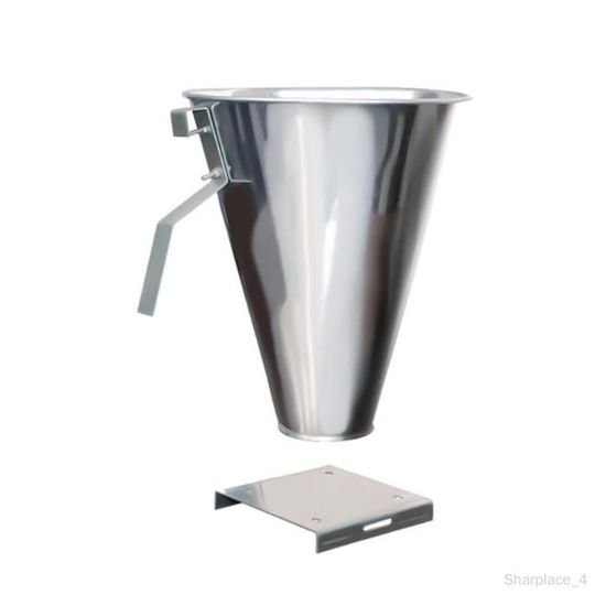 Cône De Retenue Pour Volaille En Acier Galvanisé - Pour Poules, Dindes De 2.7 à 6.4 Kg, Design Plat, Bords Ourlés