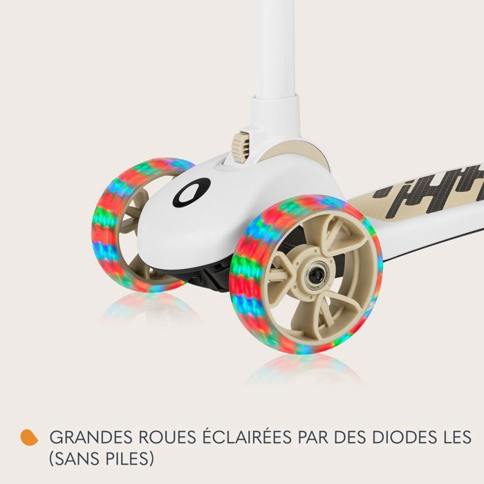 Draisienne trottinette enfant avec casque LIONELO Franky Roues