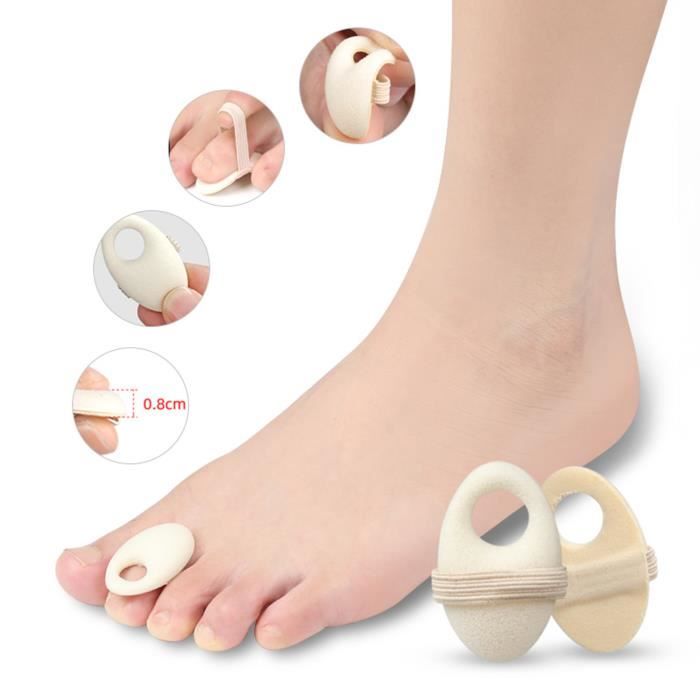 Lot De 90 Coussins En Mousse De Latex Auto-adhésifs Pour Callosités Et Frottements - Soulage Douleurs Pieds Et Talons - 2 Modèles