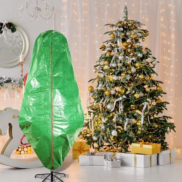 Sac De Rangement Vertical Pour Sapin De Noël - 90 X 190 Cm Housse