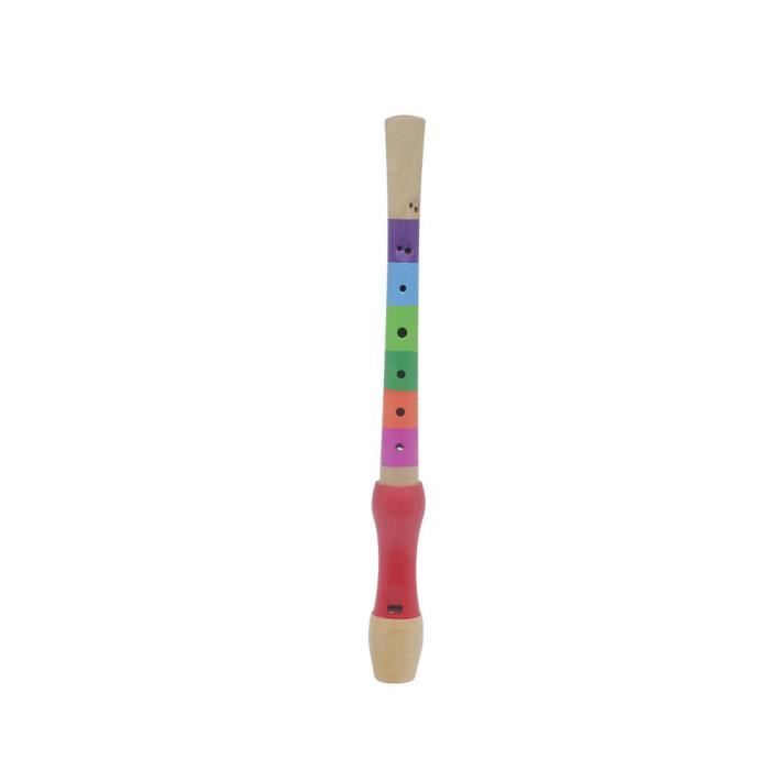 ARAMOX flûte enfant Jouet de flûte en bois éducatif léger pour la pratique  des enfants enfants (multicolore) - Achat / Vente flûte traversière ARAMOX flûte  enfant Jouet de 