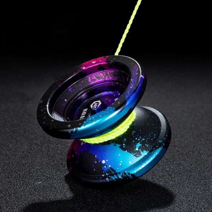 Balle Yoyo en aluminium Yoyo de compétition avec roulement, cordes et gants, cadeau classique pour enfants