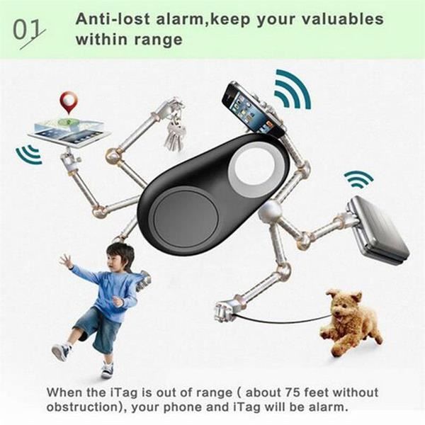 Airtag Android TKMARS Localisateur De Clés Bluetooth Tracker Anti-Perte Traceur Sonore Air Tag Android