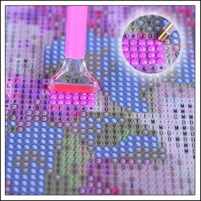Kit De Diamond Painting Pour Sous-verres - 8 Sous-verres à Décorer Avec Diamants, Paysage, Adulte/enfant