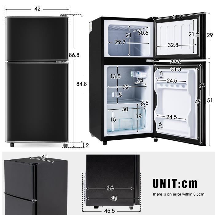  Réfrigérateur Avec Freezer : Gros Électroménager
