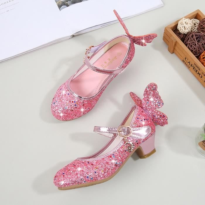 Chaussures Landau Pailletées Argentées Pour Bébé Fille - Marque Mothercare, Taille 2, Neuves Avec Emballage