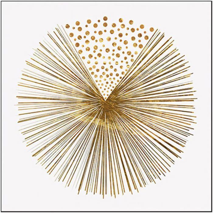 Set 3 Décorations Murales Métal Femme Abstraite - Art Moderne Minimaliste 30x44cm
